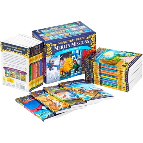 Magic Tree House Merlin Mission #1-25 Boxed Set