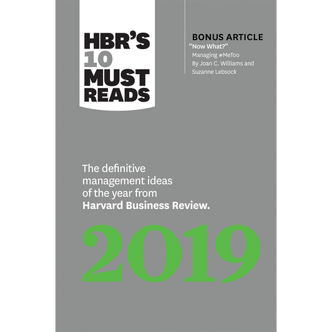 Harvard  Business Review 10 Must Reads 2019