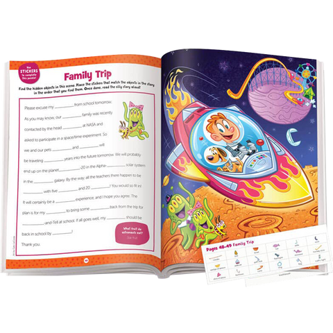 Highlights : Jumbo Book of Sticker Puzzle
