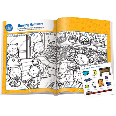 Highlights : Jumbo Book of Sticker Puzzle