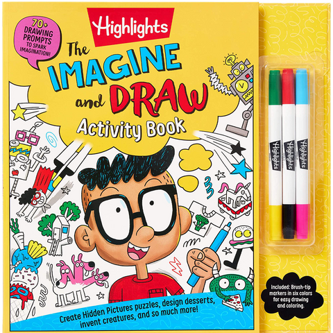 Highlights  Imagine & Draw Activity Book