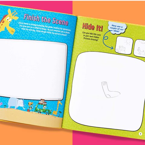 Highlights  Imagine & Draw Activity Book