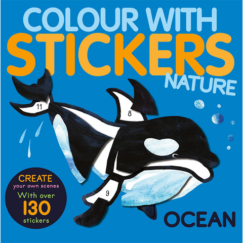 Color With Stickers : Ocean