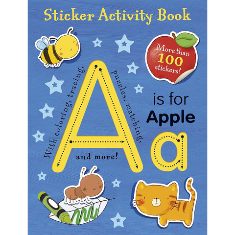 A is for Apple Sticker Activity Book