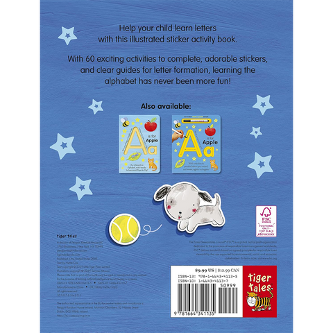 A is for Apple Sticker Activity Book