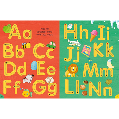 A is for Apple Sticker Activity Book