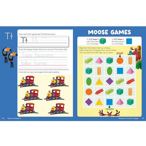 Highlights: Summer Big Fun Grade K & 1 Workbook