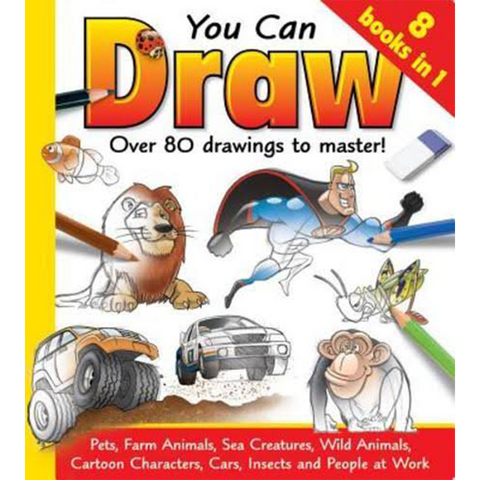 You Can Draw Over 80 Drawings to Master