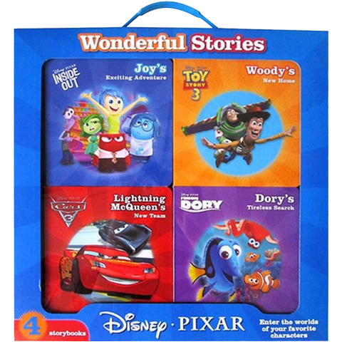Disney Pixar 4 Books Box Set