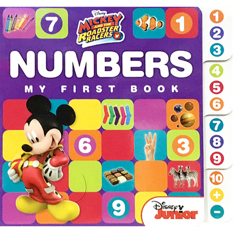 Mickey Rocky Roadster Early Learning Numbers Tab