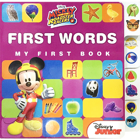 Mickey Rocky Roadster Early Learning First Words Tab
