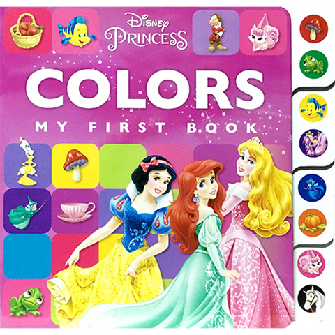 Disney Princess Early Learning Colors Tab