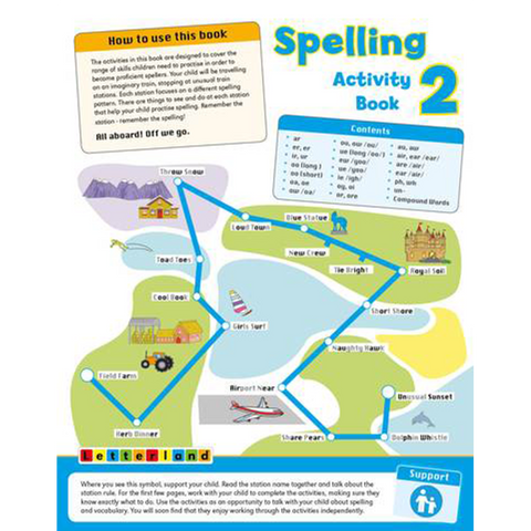 Letterland : Spelling Activity Book 2
