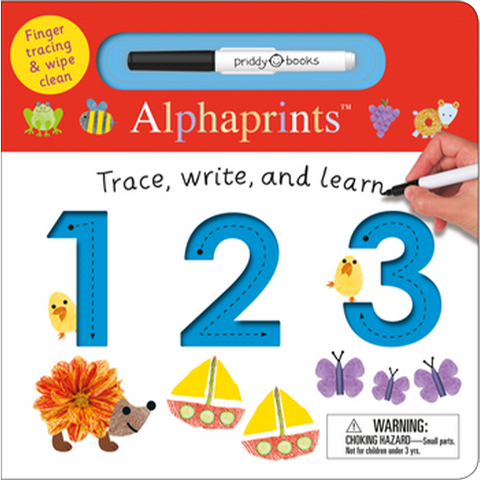 Alphaprints Trace, Write and Learn 123
