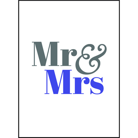 Mr & Mrs
