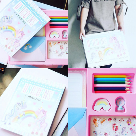 Magical Unicorns Activity Chest Box