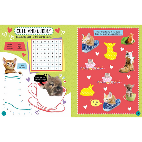 Animal Antics Sticker Activity