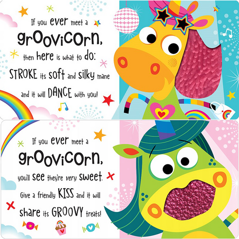 If You Meet a Groovicorn Touch & Feel Board Books