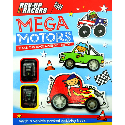 Mega Motors Rev-Up Racers Box