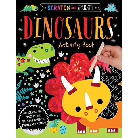 Scratch & Sparkle : Dinosaurs Activity Book