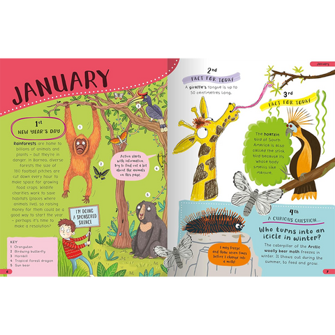 A Year of Curious Animal Facts