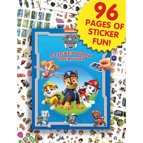 Sticker Book Treasury Nick Paw Patrol Boys
