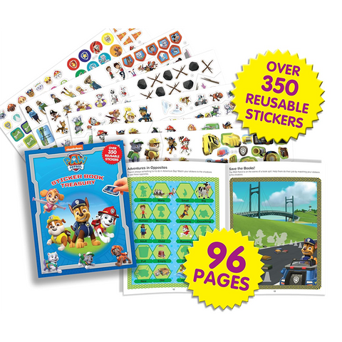 Sticker Book Treasury Nick Paw Patrol Boys
