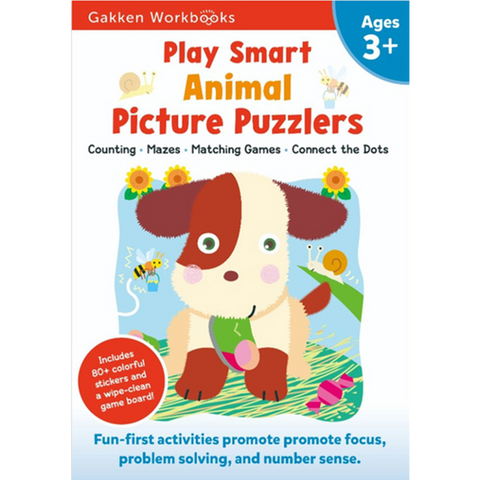 PlaySmart Animal Picture Puzzlers 3+