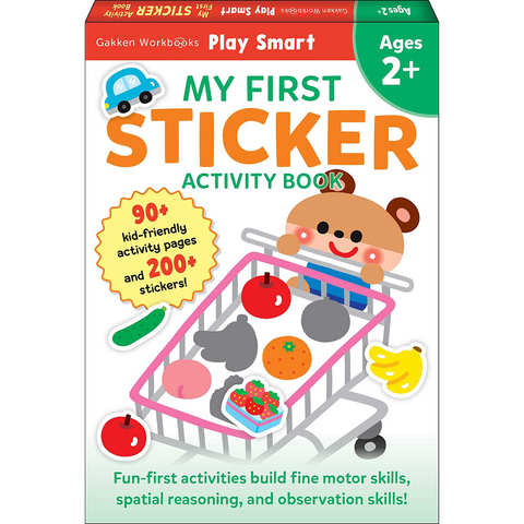 PlaySmart My First Sticker Book 2+