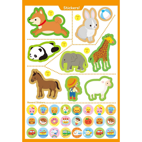 PlaySmart My First Sticker Book 2+
