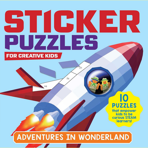 Sticker Puzzles Adventures in Wonderland