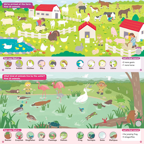 PlaySmart Seek, Find, Fun! Animals