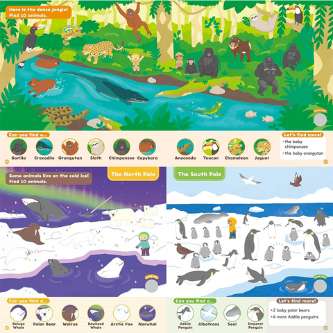 PlaySmart Seek, Find, Fun! Animals