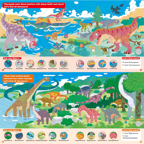 PlaySmart Seek, Find, Fun! Dinosaurs