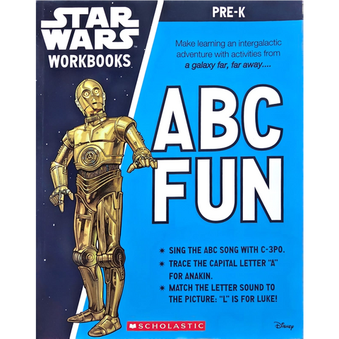 Star Wars Workbooks Pre K : ABC Fun